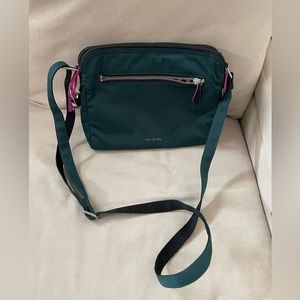 Vera Bradley Forest Green Crossbody EUC